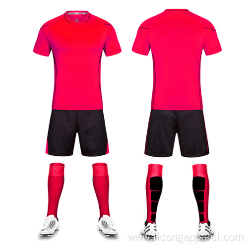 Kids Soccer Team Wear Men Blank Soccer jersey